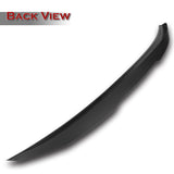 W-Power ABS V-Style Rear Trunk Lip Spoiler Wing For 2011-2014 Hyundai Sonata -Unpainted Matte Black