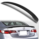 W-Power ABS STP-Style Rear Trunk Lip Duckbill Spoiler Wing For 2013-2018 Acura ILX -Carbon Fiber Look