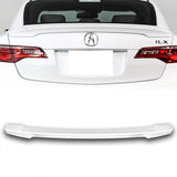 W-Power ABS STP-Style Rear Trunk Lip Duckbill Spoiler Wing For 2013-2018 Acura ILX -Pearl White