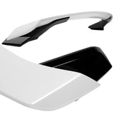 HP-Style Rear Trunk Lip Spoiler Wing For 2022-2024 Honda Civic Sedan 4-DR -ABS Painted White