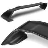 MUG-Style Rear Trunk Lip Spoiler Wing For 2012-2015 Honda Civic Sedan 4-DR -ABS Unpainted Matte Black