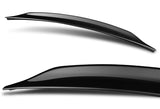 Rear Trunk Lip Spoiler Wing For 2008-2017 Mitsubishi Lancer EVO 10 -ABS Painted Black