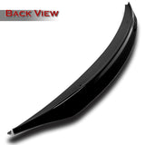 Rear Trunk Lip Spoiler Wing For 2008-2017 Mitsubishi Lancer EVO 10 -ABS Painted Black