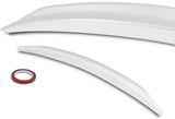 Rear Trunk Lip Spoiler Wing For 2008-2017 Mitsubishi Lancer EVO 10 -ABS Painted White