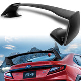 OE-Style Rear Trunk Lip Spoiler Wing For 2022-2024 Subaru WRX STi Sedan 4-DR -ABS Unpainted Matte Black