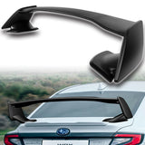 OE-Style Rear Trunk Lip Spoiler Wing For 2022-2024 Subaru WRX STi Sedan 4-DR -ABS Unpainted Matte Black