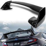 OE-Style Rear Trunk Lip Spoiler Wing For 2022-2024 Subaru WRX STi Sedan 4-DR -ABS Painted Black