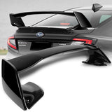 OE-Style Rear Trunk Lip Spoiler Wing For 2022-2024 Subaru WRX STi Sedan 4-DR -ABS Painted Black