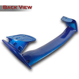 OE-Style Rear Trunk Lip Spoiler Wing For 2022-2024 Subaru WRX STi Sedan 4-DR -ABS Painted Blue