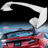 OE-Style Rear Trunk Lip Spoiler Wing For 2022-2024 Subaru WRX STi Sedan 4-DR -ABS Painted White