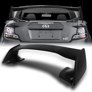 Rear Trunk Lip Spoiler Wing For 2011-2016 Scion tC -ABS Unpainted Matte Black