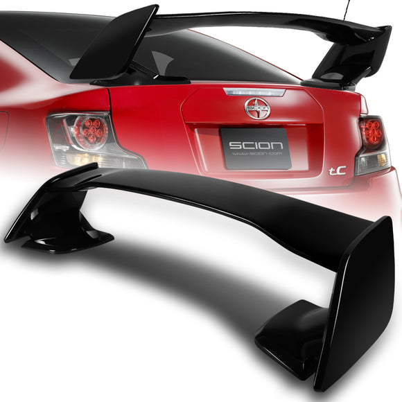 Rear Trunk Lip Spoiler Wing For 2011-2016 Scion tC -ABS Painted Black