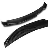 V-Style Rear Trunk Lip Duckbill Spoiler Wing For 2024-2025 BMW 5-Series i5 G60 -Real Carbon Fiber