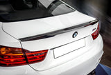 JDM Performance Style Rear Trunk Lip Duckbill Spoiler Wing For 2015-2020 BMW F82 M4 -Real Carbon Fiber