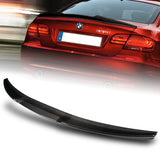 M4-Style Rear Trunk Lip Spoiler Wing For 2007-2013 BMW 3-Series E92 2-DR / Coupe -Real Carbon Fiber