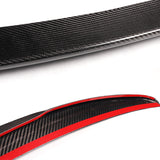 P-Style Rear Trunk Lip Duckbill Spoiler Wing For 2015-2019 BMW F16 X6 -Real Carbon Fiber