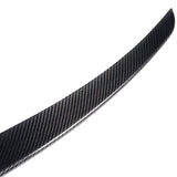 P-Style Rear Trunk Lip Duckbill Spoiler Wing For 2007-2013 BMW 125i 128i 135i E82 2-DR / Coupe -Real Carbon Fiber