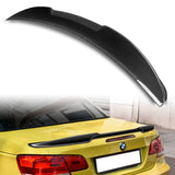 V-Style Rear Trunk Lip Spoiler Wing For 2007-2013 BMW 3-Series E93 Convertible -Real Carbon Fiber