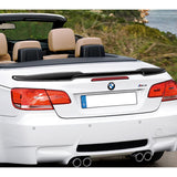 V-Style Rear Trunk Lip Spoiler Wing For 2007-2013 BMW 3-Series E93 Convertible -Real Carbon Fiber