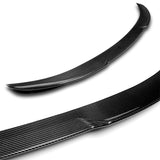 V-Style Rear Trunk Lip Duckbill Spoiler Wing For 2006-2011 BMW 3-Series E90 4-DR / Sedan -Real Carbon Fiber