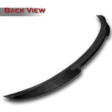 V-Style Rear Trunk Lip Duckbill Spoiler Wing For 2006-2011 BMW 3-Series E90 4-DR / Sedan -Real Carbon Fiber