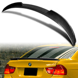 V-Style Rear Trunk Lip Duckbill Spoiler Wing For 2006-2011 BMW 3-Series E90 4-DR / Sedan -Real Carbon Fiber