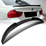 V-Style Rear Trunk Lip Duckbill Spoiler Wing For 2006-2011 BMW 3-Series E90 4-DR / Sedan -Real Carbon Fiber