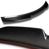 M4-Style Rear Trunk Lip Duckbill Spoiler Wing For 2021-2022 BMW G22 G82 4-Series 2-DR / Coupe -Real Carbon Fiber