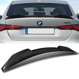 M4-Style Rear Trunk Lip Duckbill Spoiler Wing For 2021-2022 BMW G22 G82 4-Series 2-DR / Coupe -Real Carbon Fiber