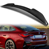 M4-Style Rear Trunk Lip Duckbill Spoiler Wing For 2021-2022 BMW G22 G82 4-Series 2-DR / Coupe -Real Carbon Fiber