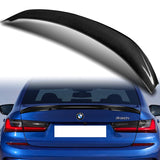 M-Performance Rear Trunk Lip Duckbill Spoiler Wing For 2019-2022 BMW G20 G28 3-Series -Real Carbon Fiber