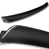 STP-Style Rear Trunk Lip Duckbill Spoiler Wing For 1999-2005 BMW E46 M3 3-Series 2-DR / Coupe + Roof Visor -Real Carbon Fiber