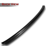 STP-Style Rear Trunk Lip Duckbill Spoiler Wing For 1999-2005 BMW E46 M3 3-Series 2-DR / Coupe + Roof Visor -Real Carbon Fiber