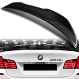 PSM-Style Rear Trunk Lip Duckbill Spoiler Wing For 2011-2016 BMW F10 F18 5-Series -Real Carbon Fiber