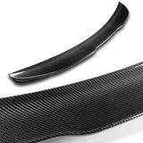 PSM-Style Rear Trunk Lip Duckbill Spoiler Wing For 2007-2013 BMW E93 3-Series Convertible -Real Carbon Fiber