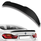 PSM-Style Rear Trunk Lip Duckbill Spoiler Wing For 2014-2020 BMW F32 4-Series 2-DR / Coupe -Real Carbon Fiber