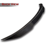 PSM-Style Rear Trunk Lip Duckbill Spoiler Wing For 2006-2011 BMW E90 3-Series 4-DR / Sedan -Real Carbon Fiber