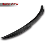 V-Style Rear Trunk Lip Duckbill Spoiler Wing For 2015-2021 BMW F23 2-Series Convertible -Real Carbon Fiber