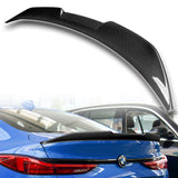 V-Style Rear Trunk Lip Spoiler Wing For 2020-2023 BMW 2-Series Gran Coupe F44 4-DR / Sedan -Real Carbon Fiber