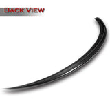 P-Style Rear Trunk Lip Duckbill Spoiler Wing For 2013-2019 Mercedes-Benz CLA-Class W117 4-DR / Sedan -Real Carbon Fiber