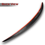 P-Style Rear Trunk Lip Duckbill Spoiler Wing For 2013-2020 Mercedes-Benz S450 S560 S600 S63 W222 -Real Carbon Fiber