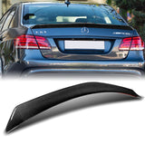 VT-Style Rear Trunk Lip Duckbill Spoiler Wing For 2010-2016 Mercedes-Benz E350 E400 E500 E63 W212 -Real Carbon Fiber