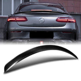 AMG-Style Rear Trunk Lip Duckbill Spoiler Wing For 2018-2021 Mercedes-Benz E-Class W238 2-DR / Coupe -Real Carbon Fiber