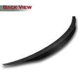 A-Style Rear Trunk Lip Duckbill Spoiler Wing For 2022-2024 Mercedes-Benz C-Class W206 4-DR / Sedan -Real Carbon Fiber