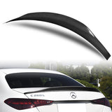 A-Style Rear Trunk Lip Duckbill Spoiler Wing For 2022-2024 Mercedes-Benz C-Class W206 4-DR / Sedan -Real Carbon Fiber