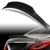 PSM-Style Rear Trunk Lip Spoiler Wing For 2012-2018 Mercedes-Benz CLS-Class W218 4-DR / Sedan -Real Carbon Fiber