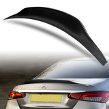 PSM-Style Rear Trunk Lip Spoiler Wing For 2017-2023 Mercedes-Benz E-Class W213 4-DR / Sedan -Real Carbon Fiber