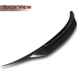 PSM-Style Rear Trunk Lip Spoiler Wing For 2019-2022 Mercedes-Benz A-Class W177 4-DR / Sedan -Real Carbon Fiber