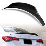 PSM-Style Rear Trunk Lip Spoiler Wing For 2019-2022 Mercedes-Benz A-Class W177 4-DR / Sedan -Real Carbon Fiber