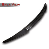 V-Style Rear Trunk Lip Duckbill Spoiler Wing For 2013-2017 Honda Accord 2-DR / Coupe -Real Carbon Fiber